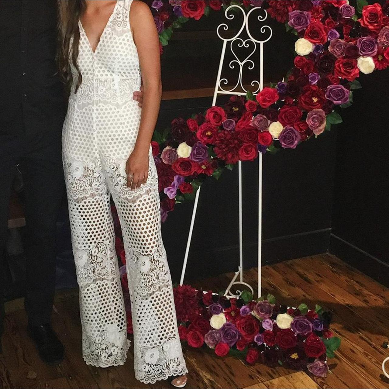 Alice McCall New Romantics jumpsuit white Size