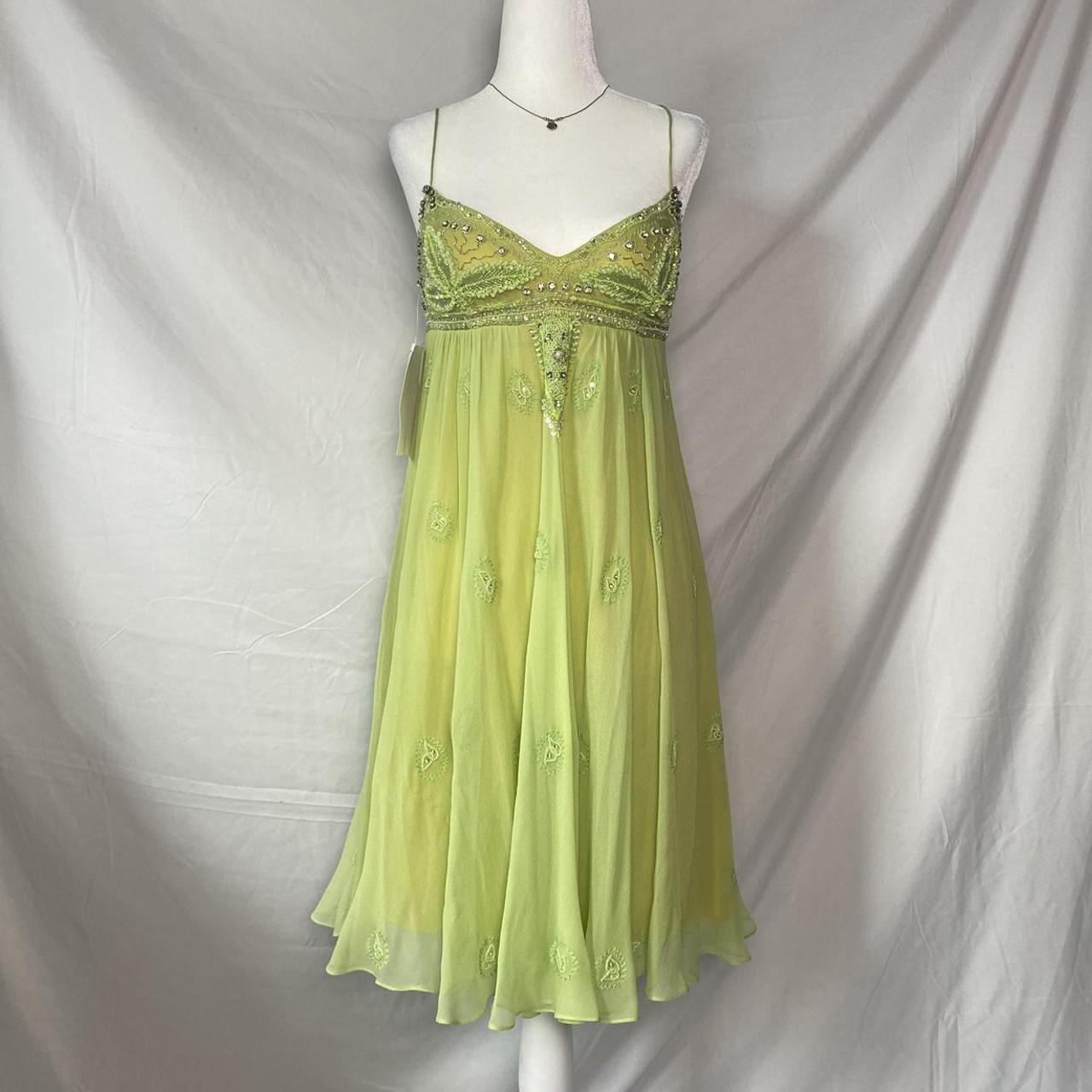 Aidan Mattox Women's Green Dress