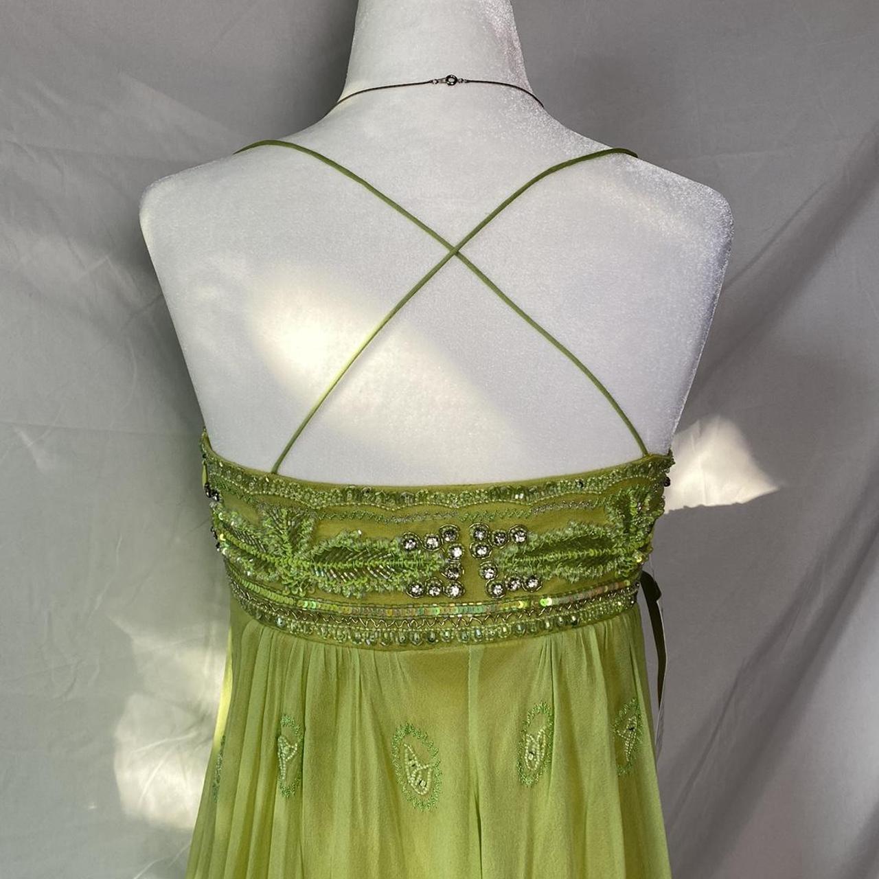 Aidan Mattox Women's Green Dress (5)