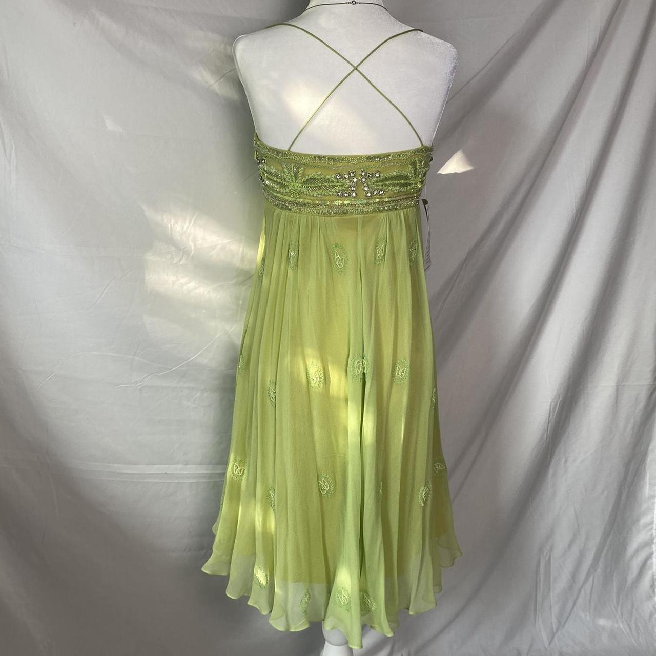 Aidan Mattox Women's Green Dress (6)
