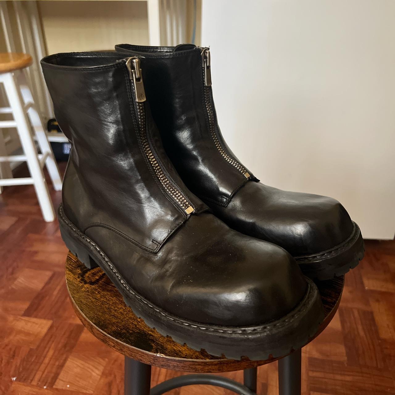 Guidi inspired front zip boots Size 42 which is... - Depop