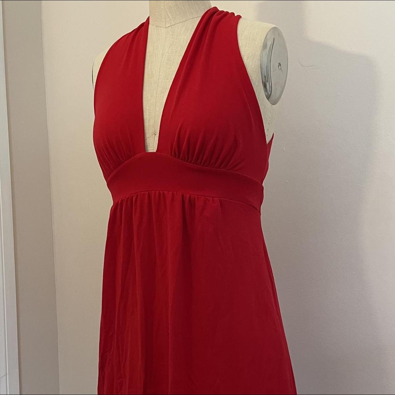 susana monaco red dress