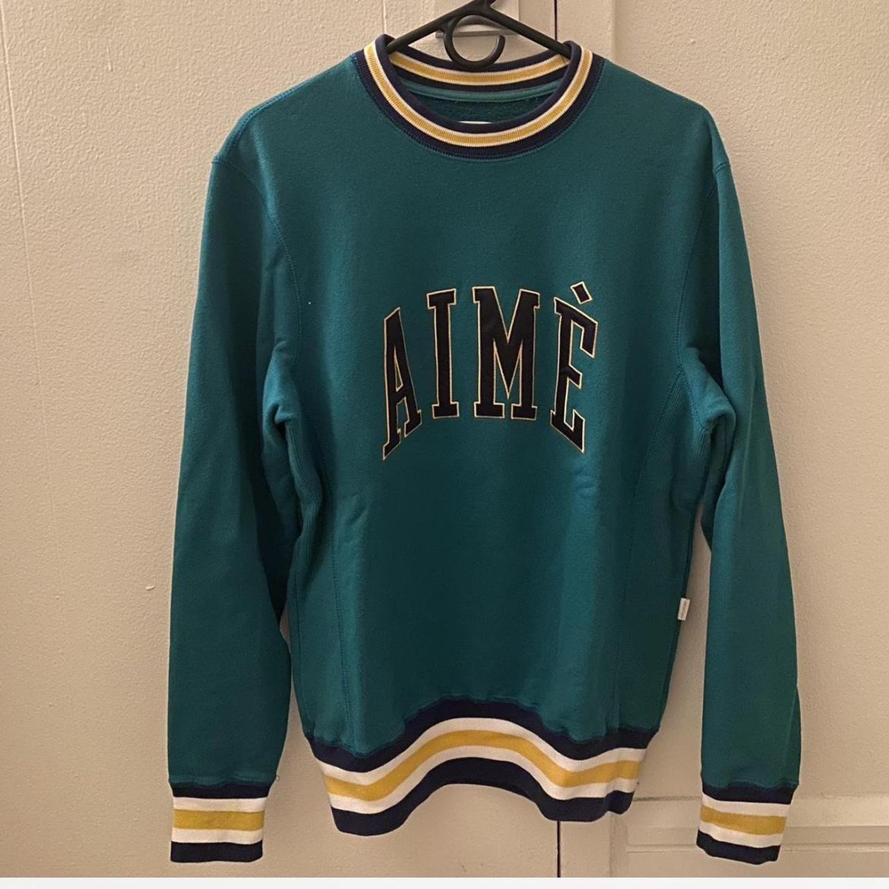 Aime Leon Dore Turquoise Crewneck Sweatshirt. | Depop