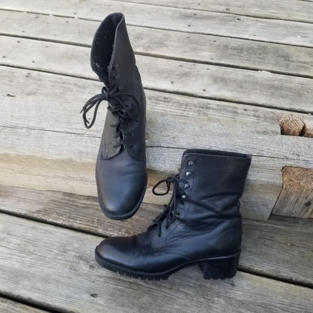 90s lace up boots best sale