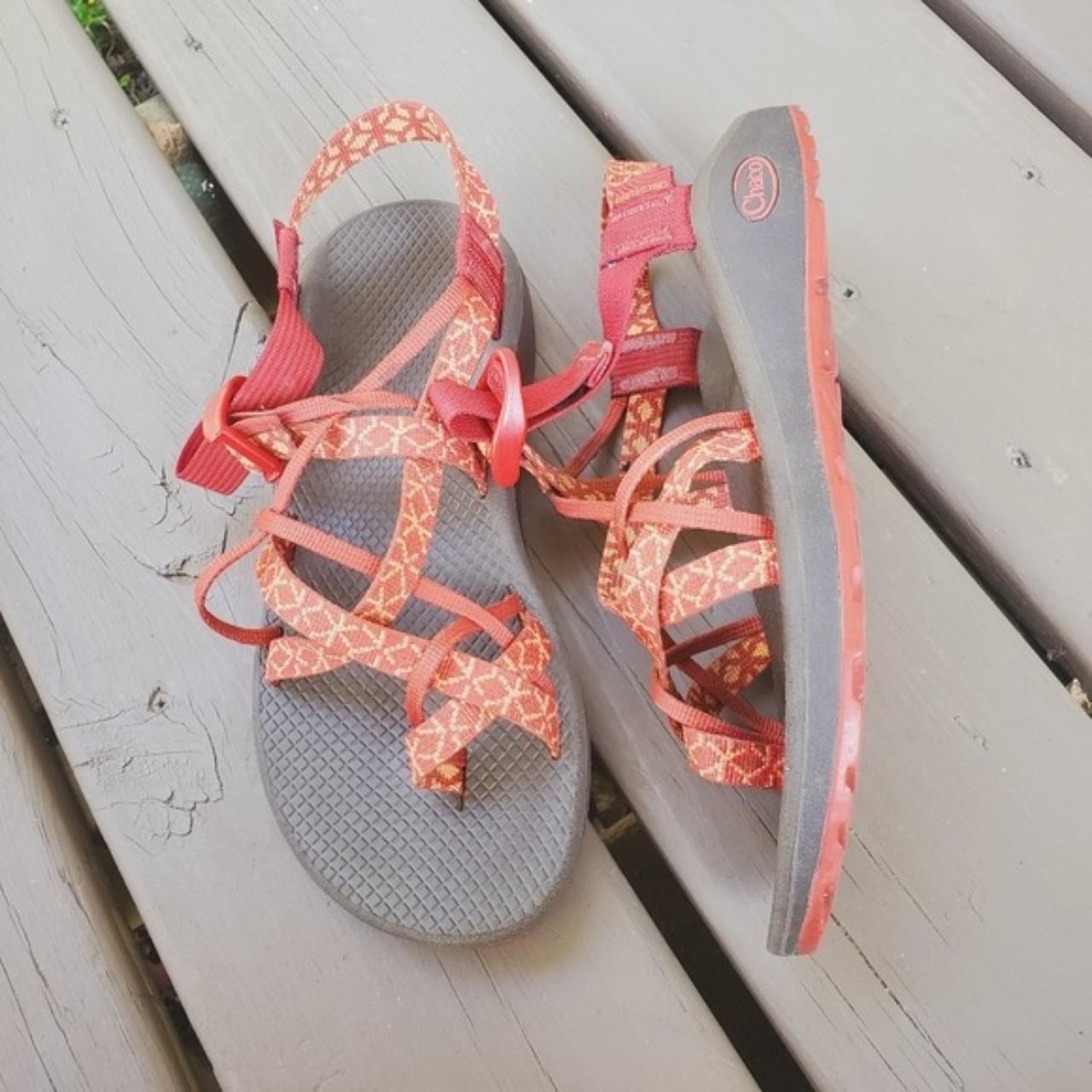 Chaco Z Cloud X2 Remix Graph Peach Classic Strappy Depop