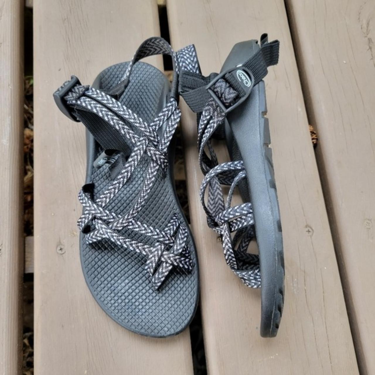 Chaco ZX/2 Classic Black White Gray Depop