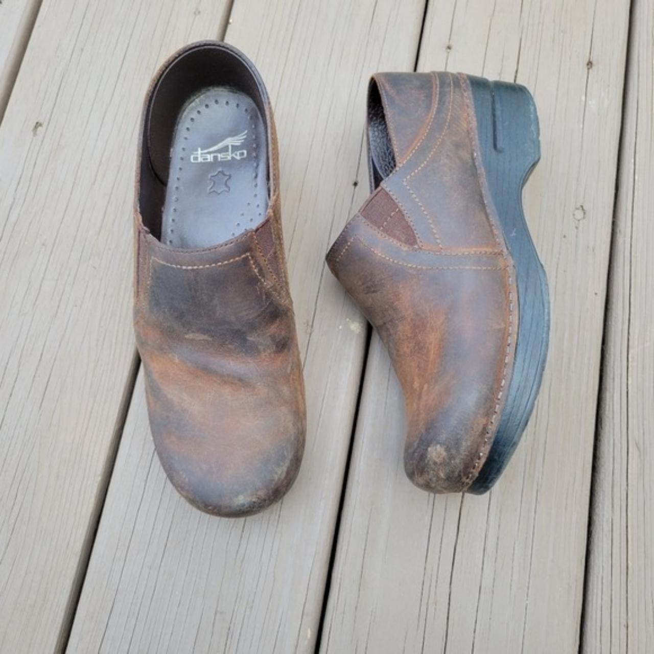 Dansko Professional Pepper Brown Oiled Leather. Depop