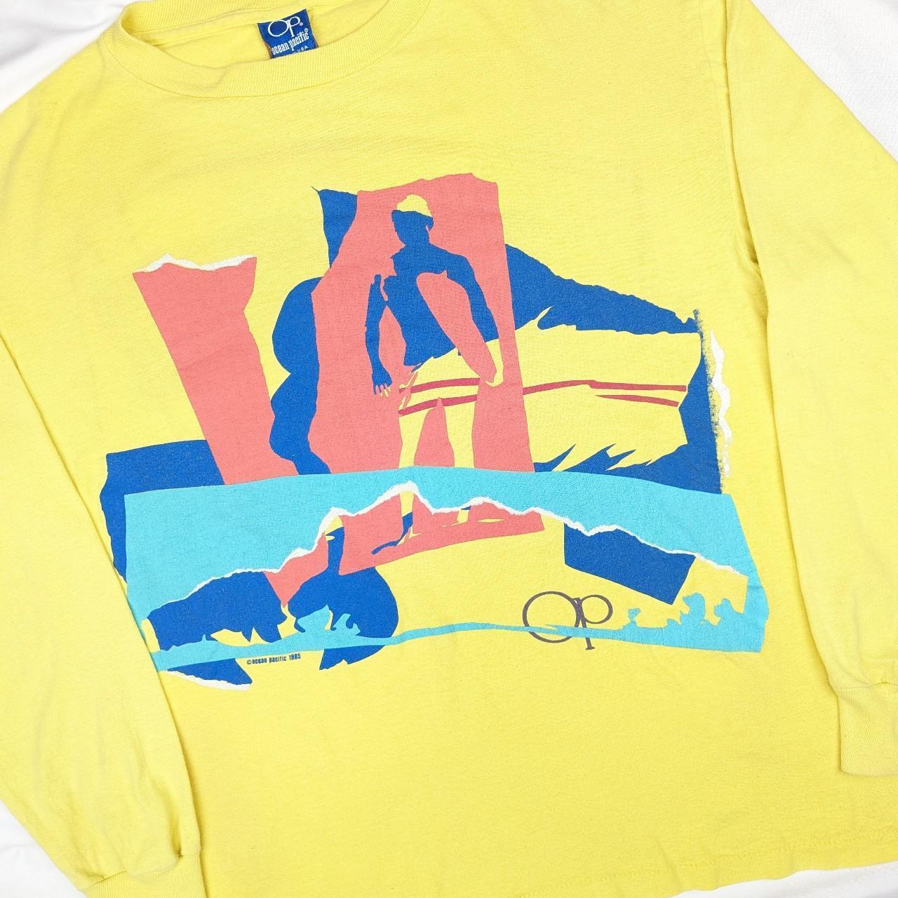 Vintage Ocean Pacific Surfing T-Shirt top L