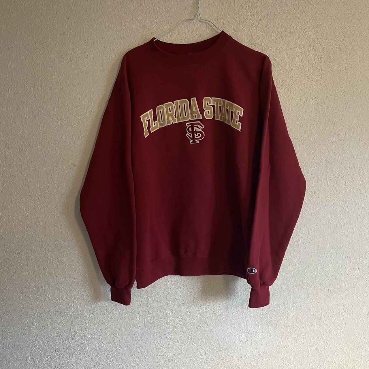 Champion Florida State University Seminoles red... - Depop