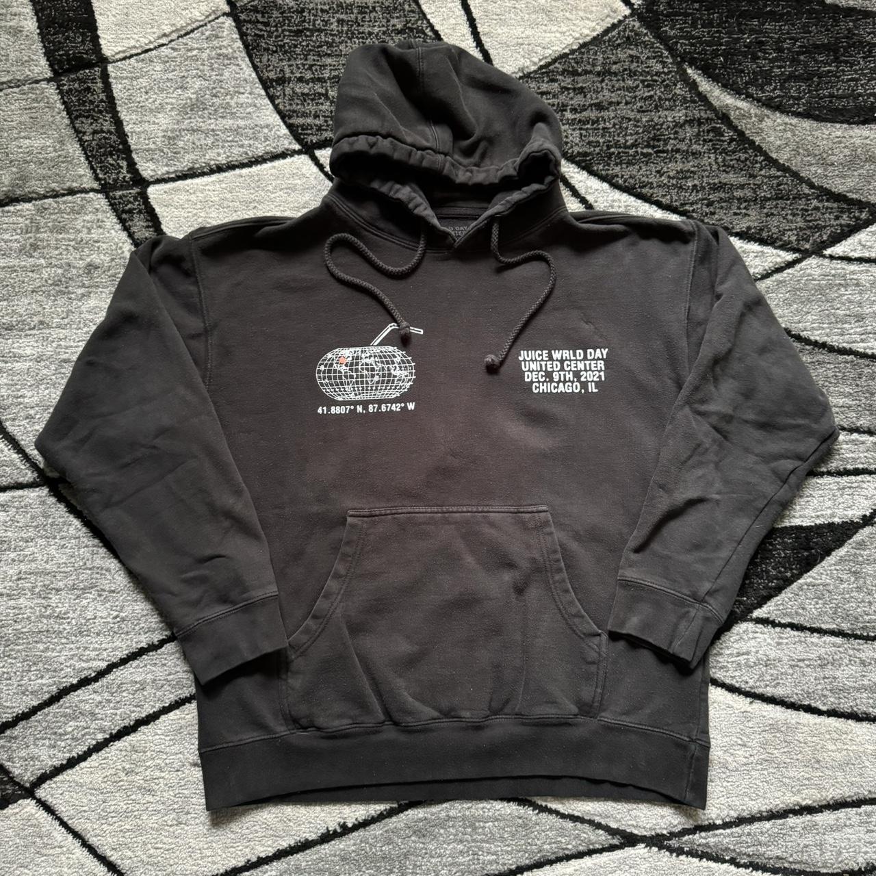 Juice wrld dat United center 2021 official hoodie... - Depop