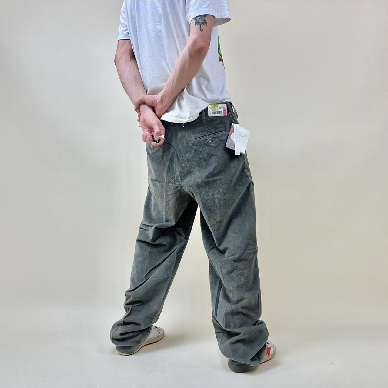 Perry Ellis Men's Khaki and Green Trousers (2)