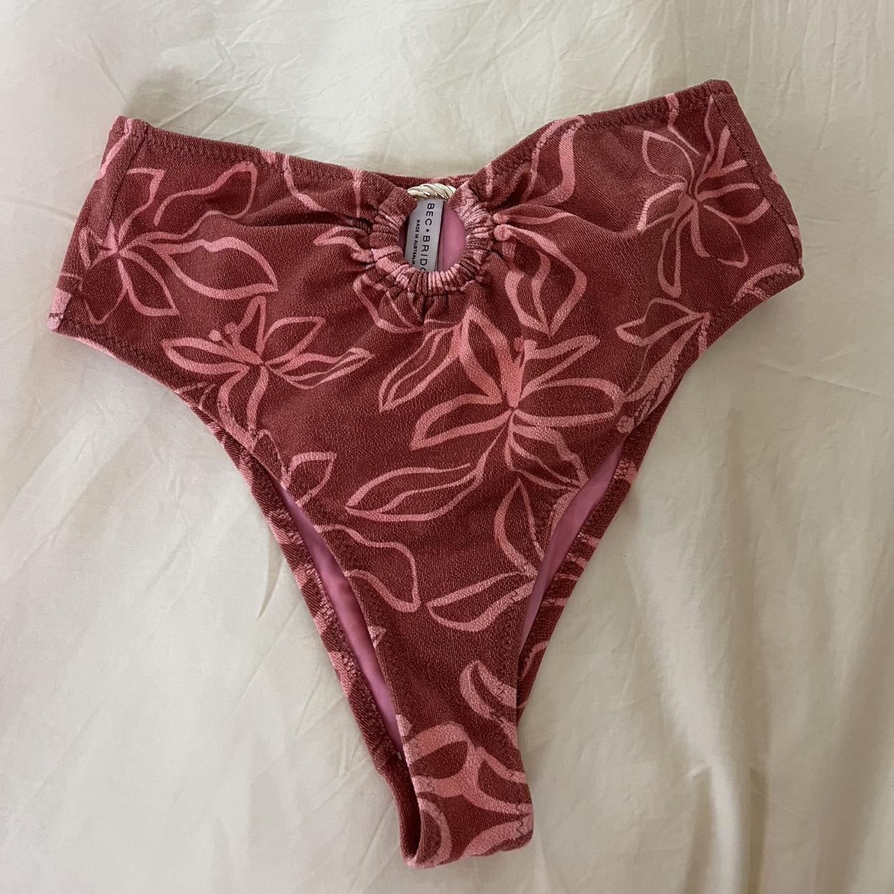 Bec & Bridge high waisted swim bottoms 🌺 Worn once,... - Depop