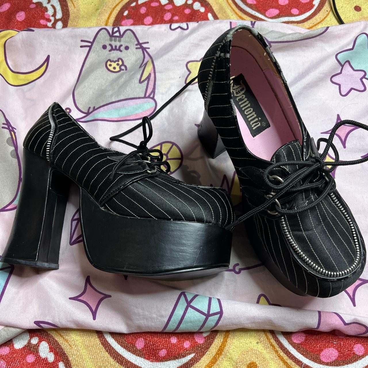 demonia platform heels