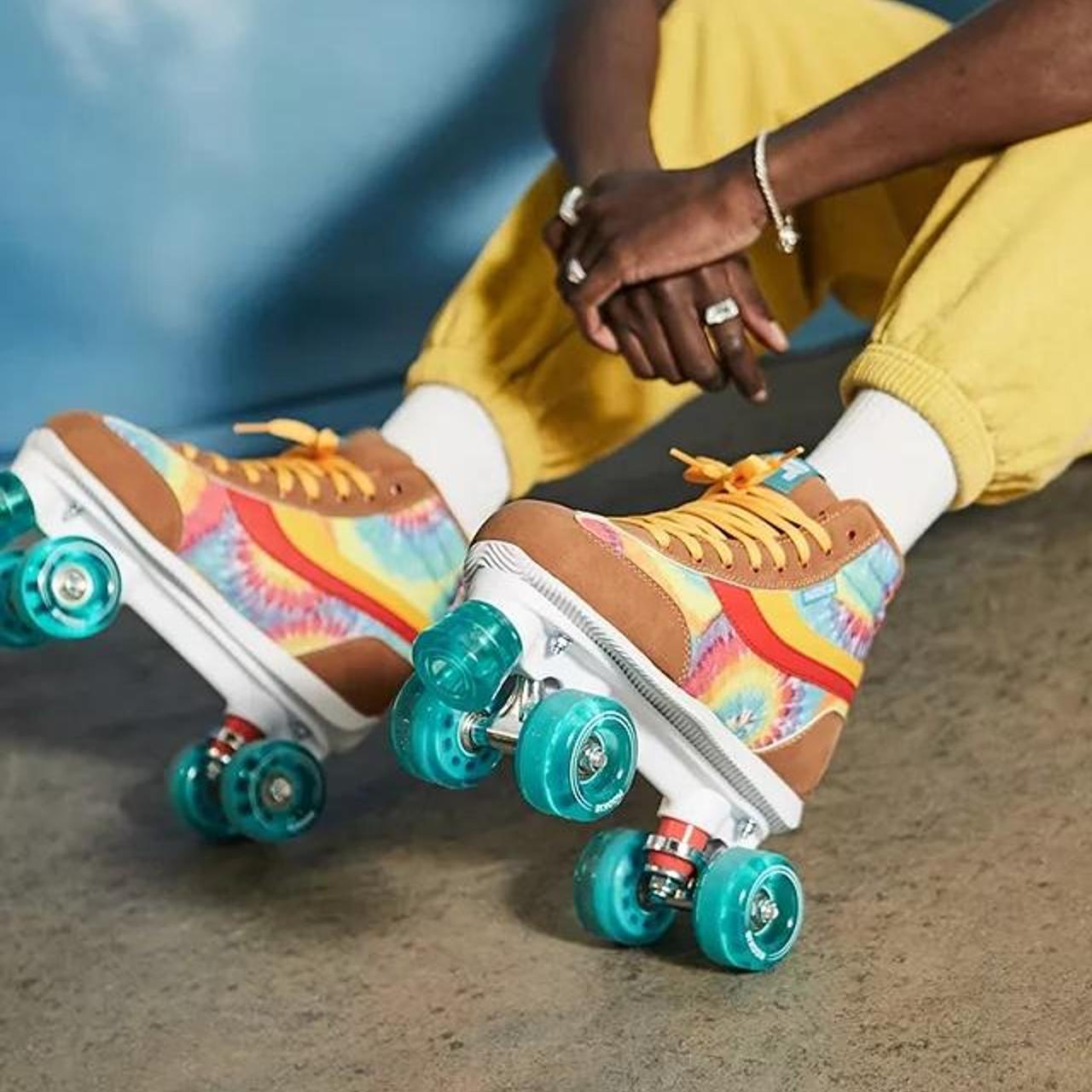 Rookie legacy tiedye roller skates. Purchased from... Depop