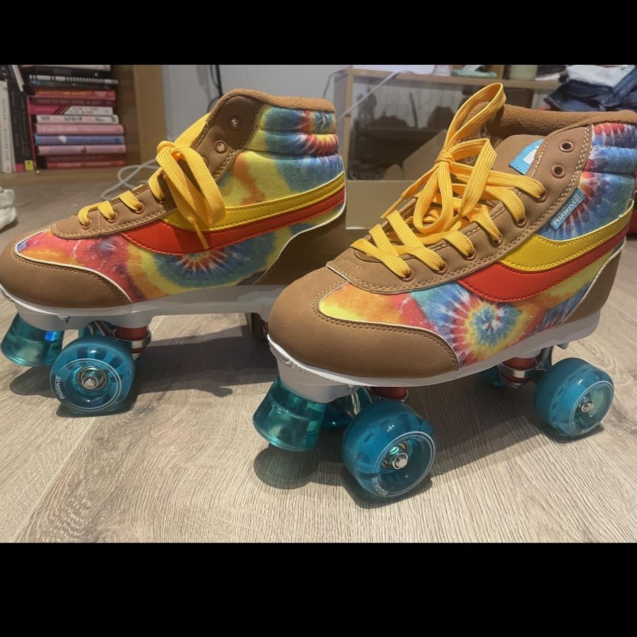 Rookie legacy tiedye roller skates. Purchased from... Depop