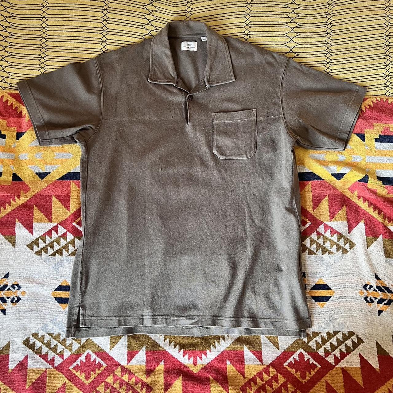 Engineered Garments for Uniqlo Spread Collar Polo,... Depop
