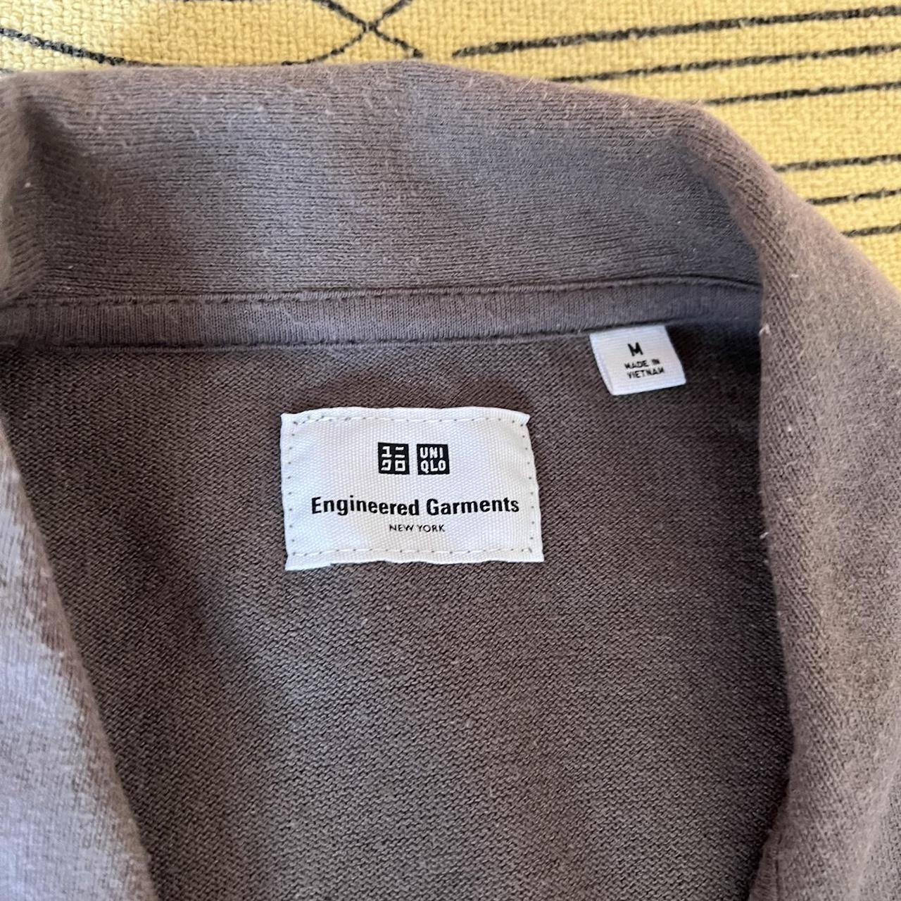 Engineered Garments for Uniqlo Spread Collar Polo,... Depop