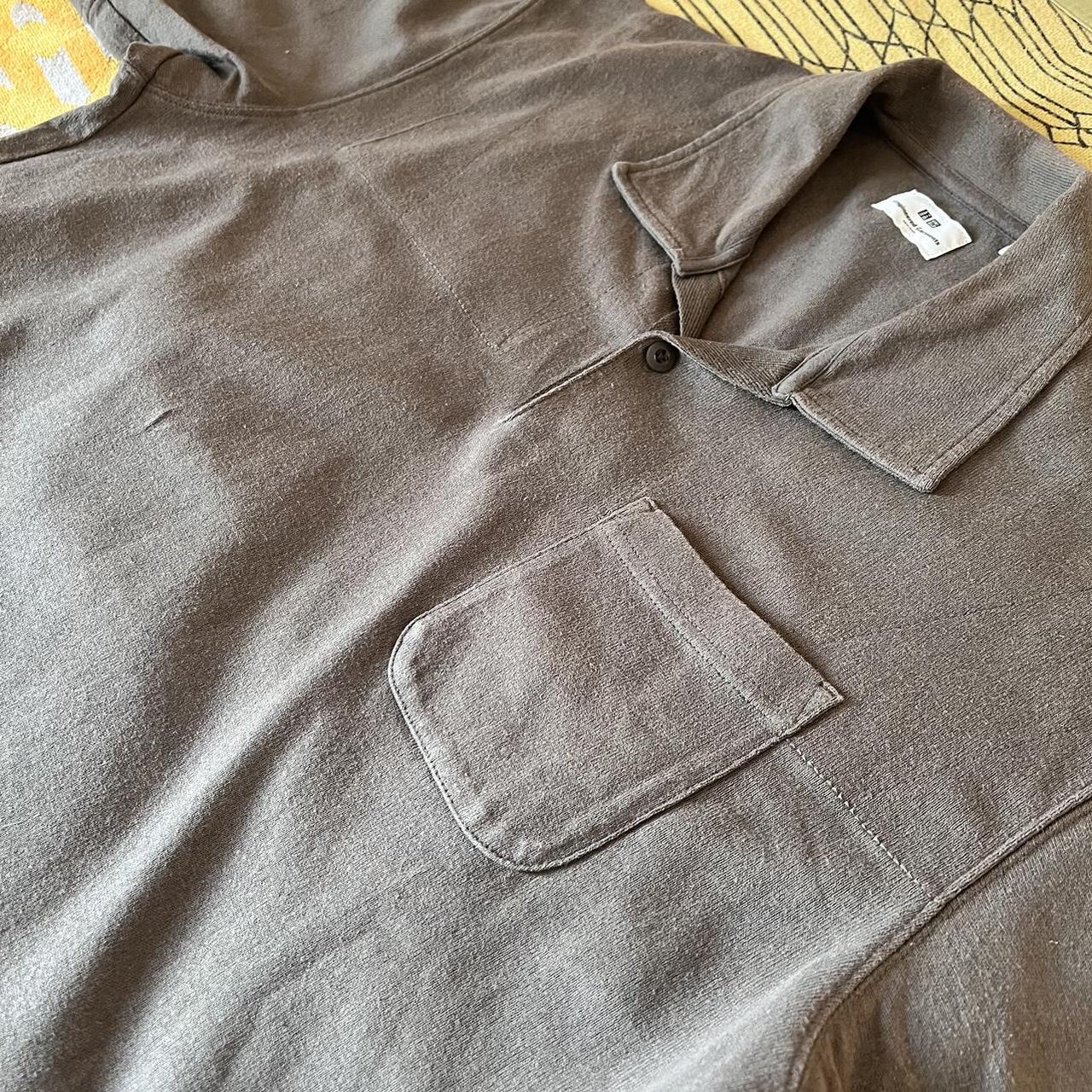 Engineered Garments for Uniqlo Spread Collar Polo,... Depop