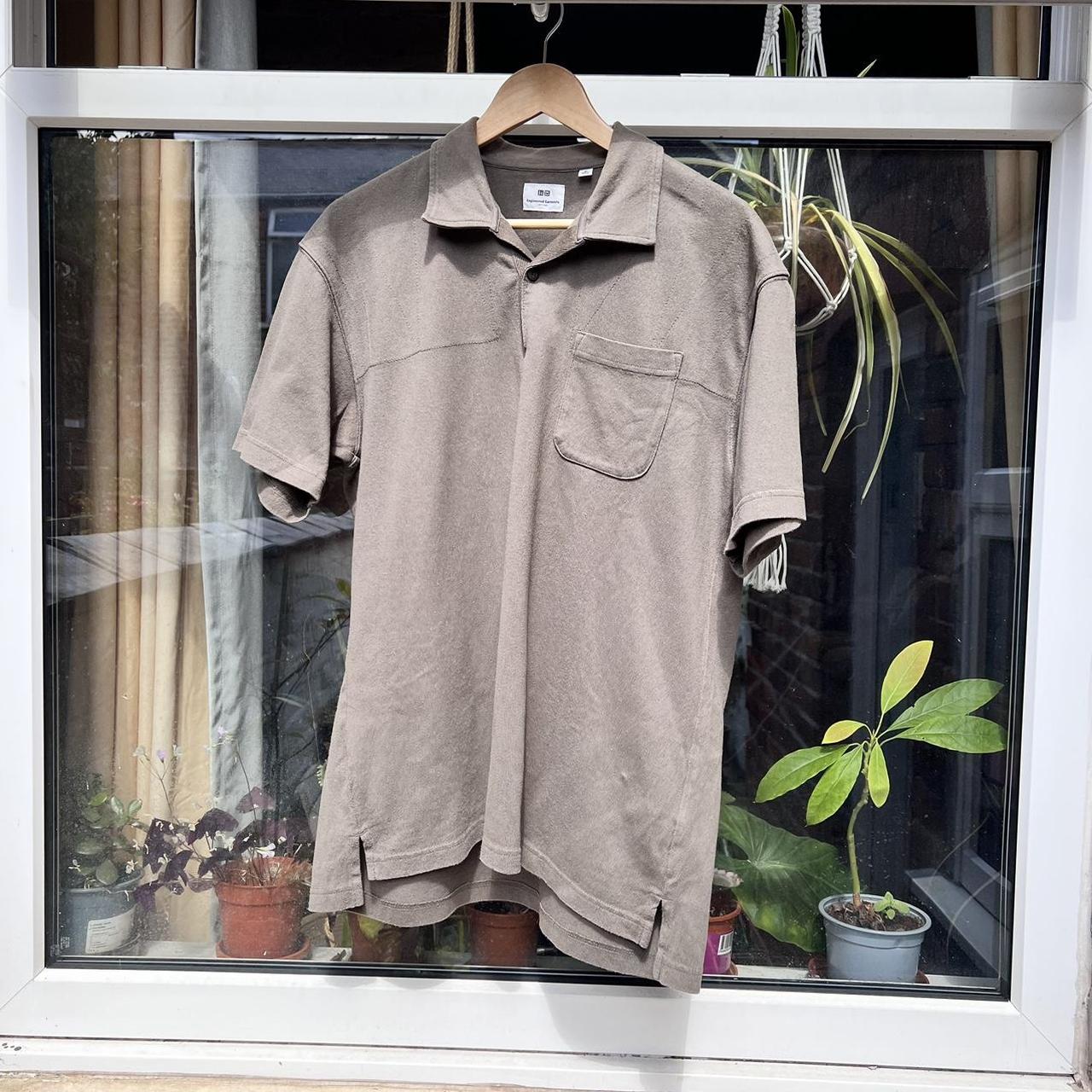 Engineered Garments for Uniqlo Spread Collar Polo,... Depop