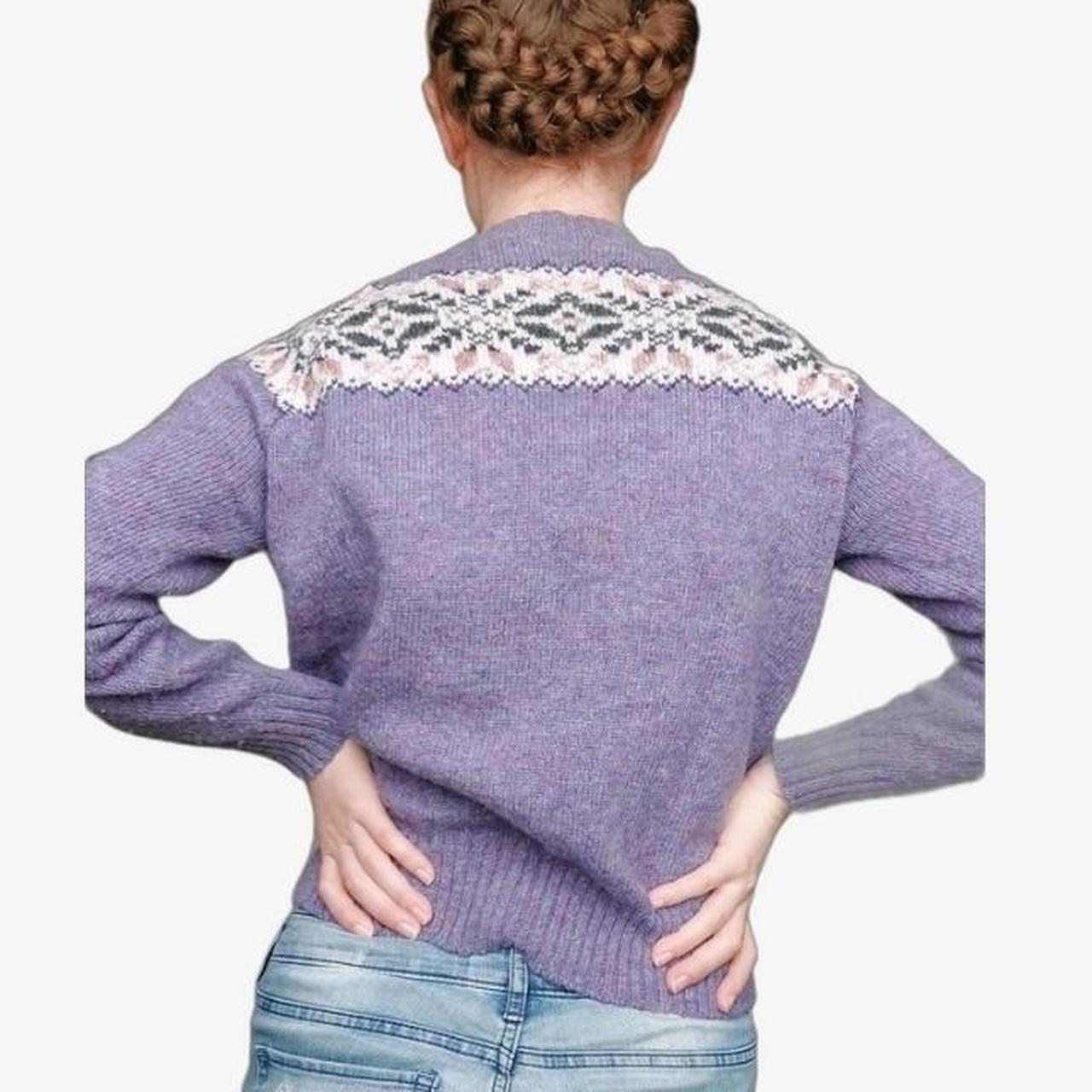 Edinburgh woo Mill vintage 100 wool lavender purple... Depop