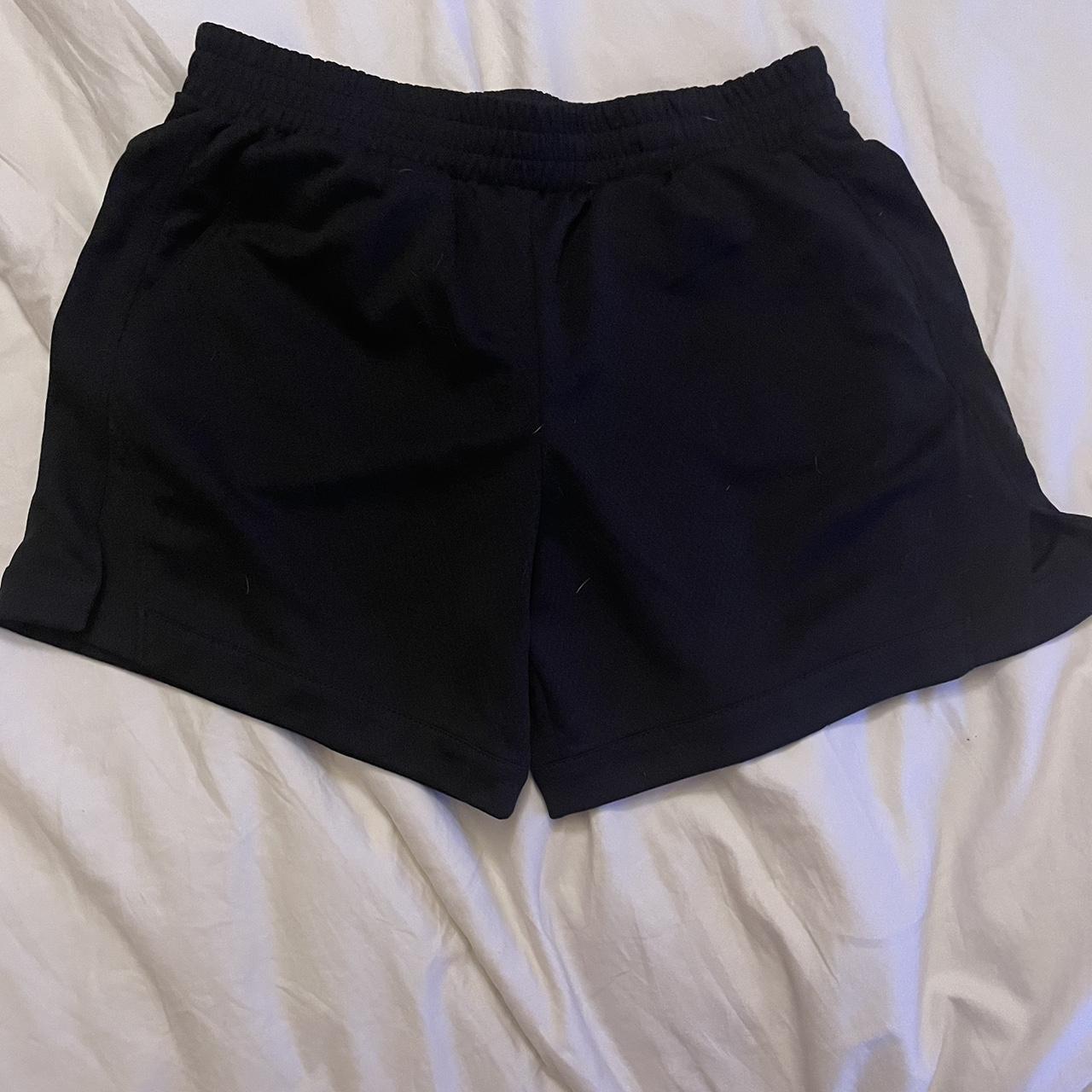 Athletic Works Women's Black Shorts | Depop