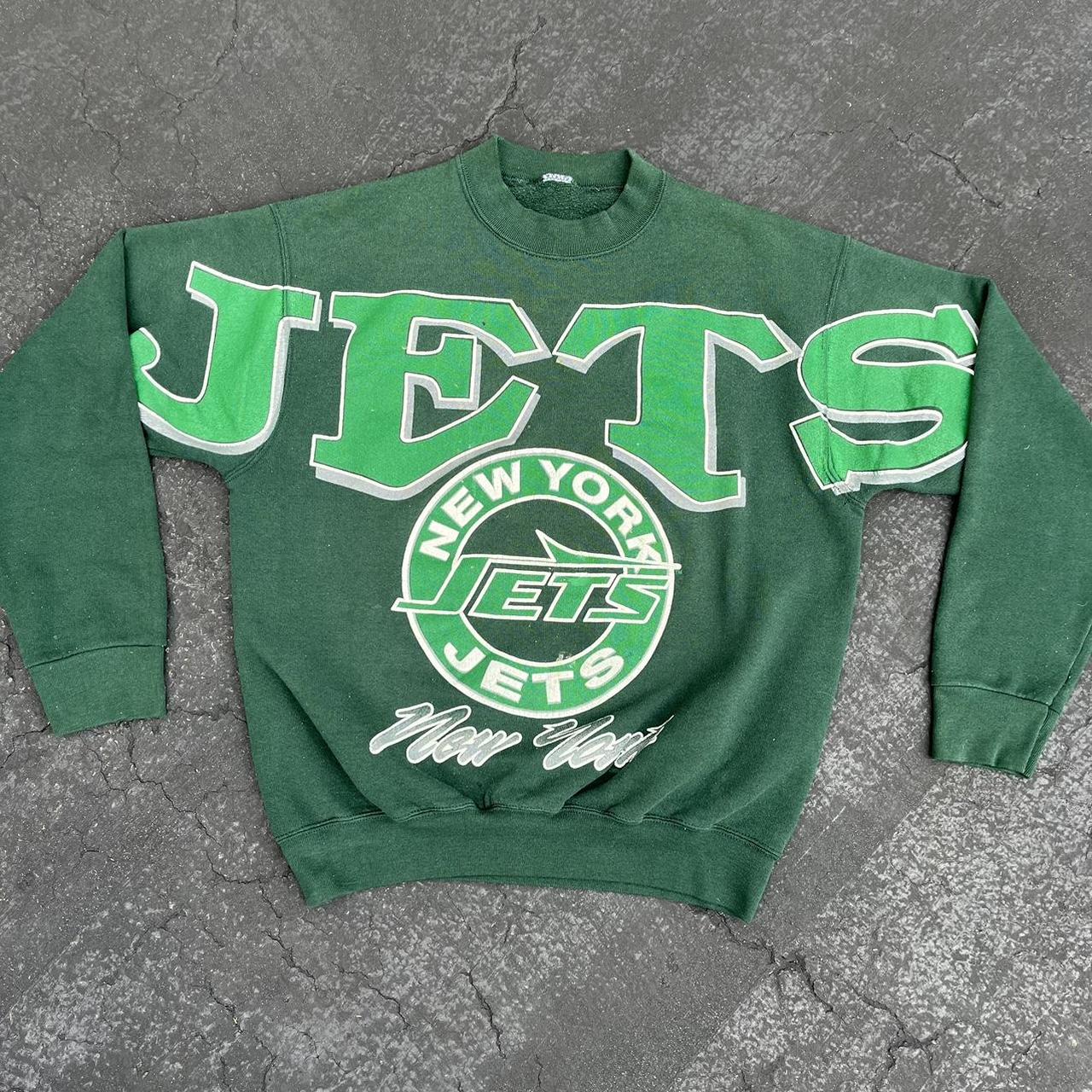 Vintage Men's Sweatshirt - Green - L