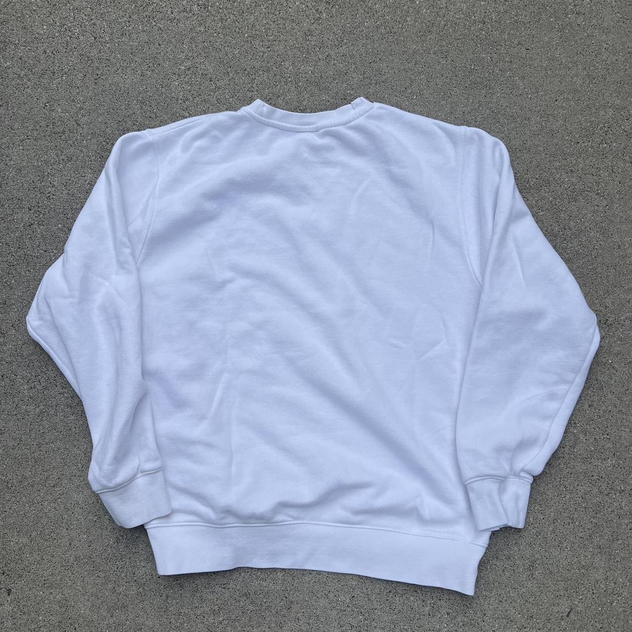 mens white nike sweatshirt