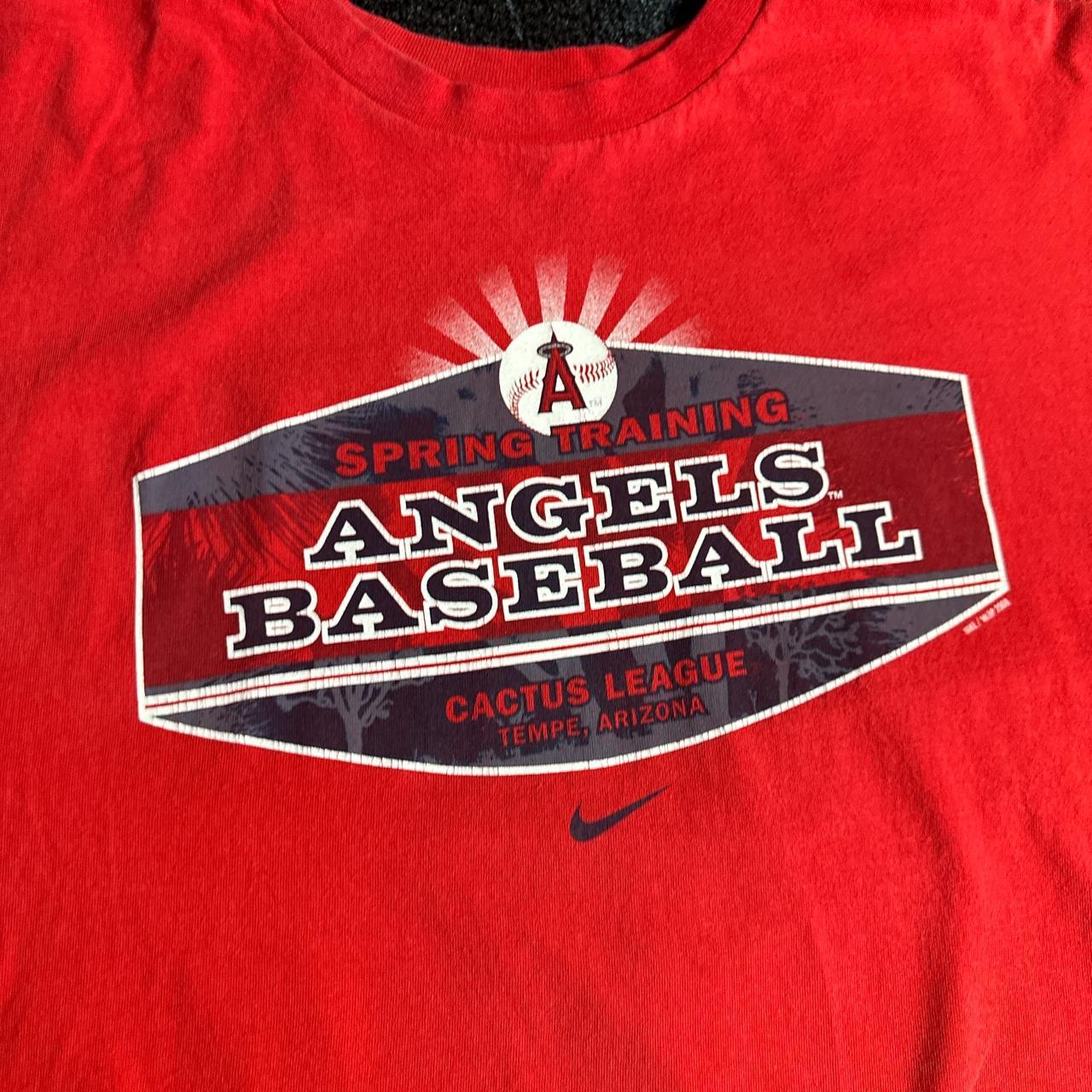 Y2K Nike Los Angeles Angels spring training - Depop