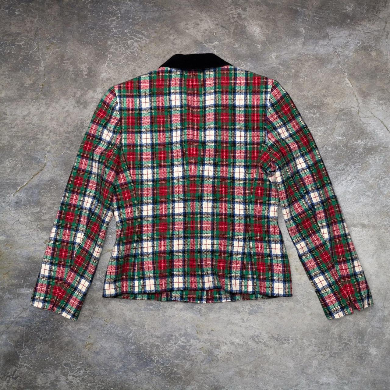 Pendleton Women's Blazer Jacket - Multi/Red - 4 –… - image 2