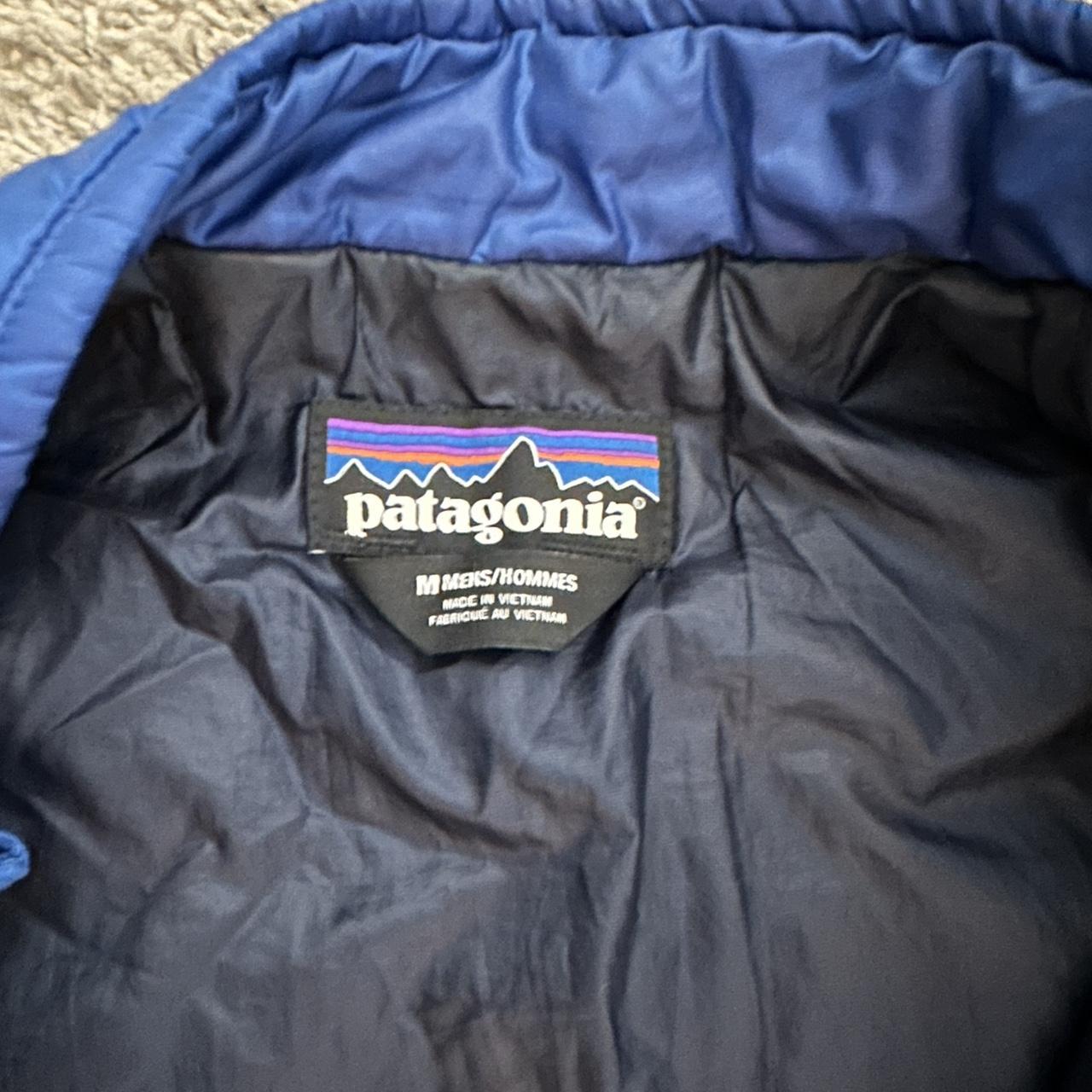 Patagonia Men's Blue Jacket Depop