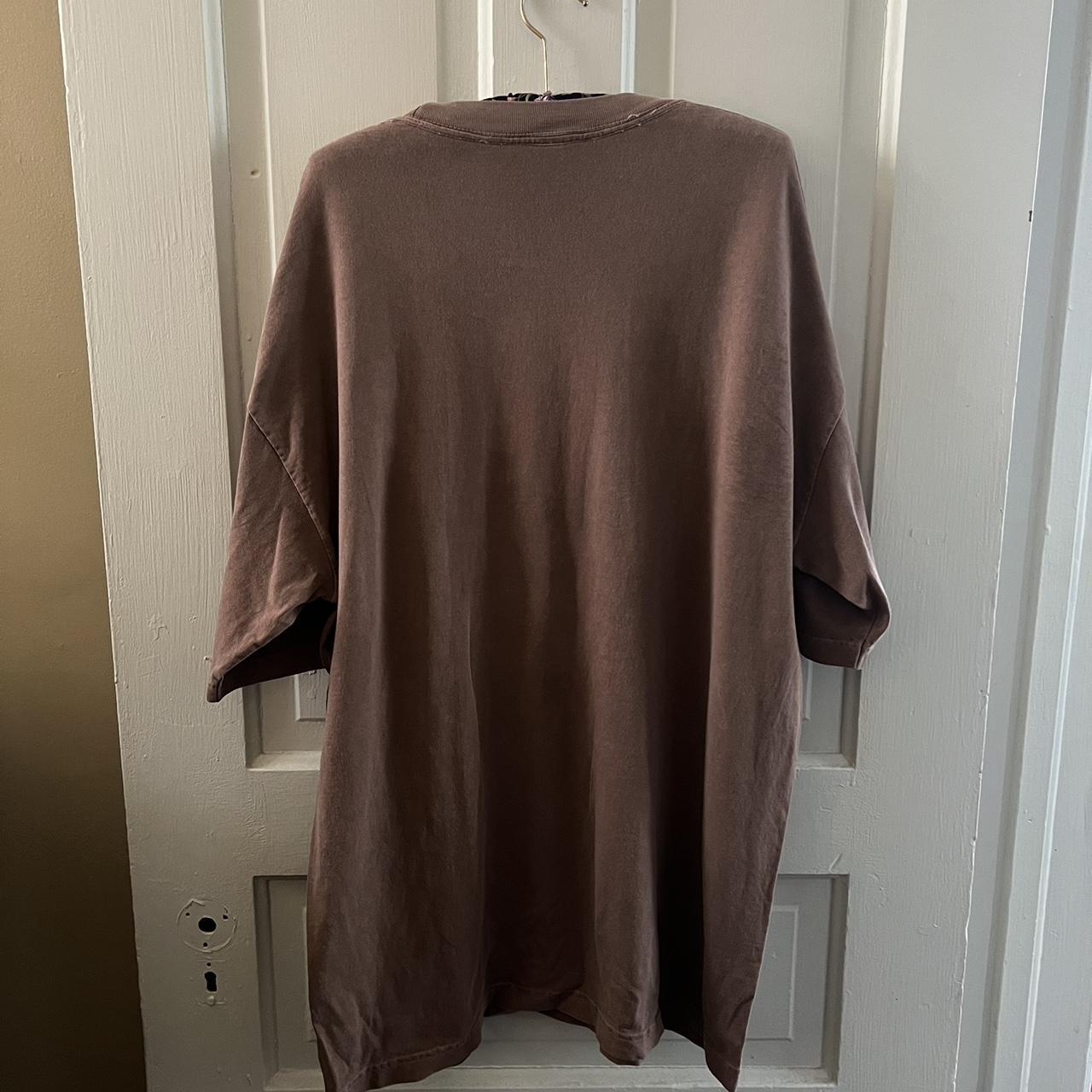 Aphex Twin Tee by AndAfterThat Printed on a brown LA... - Depop