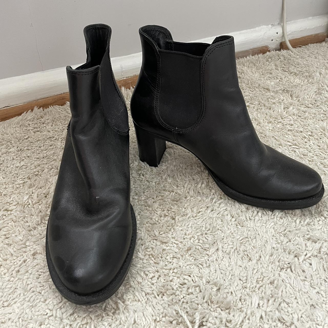 Ecco heeled boots hotsell