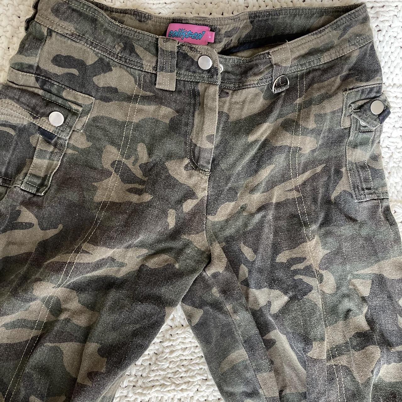 Edikted camo pants I’m in love with these - Depop