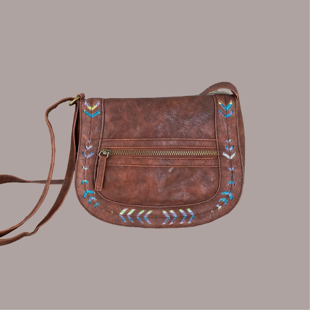 The Lorie Crossbody - Brown – Ampere Creations