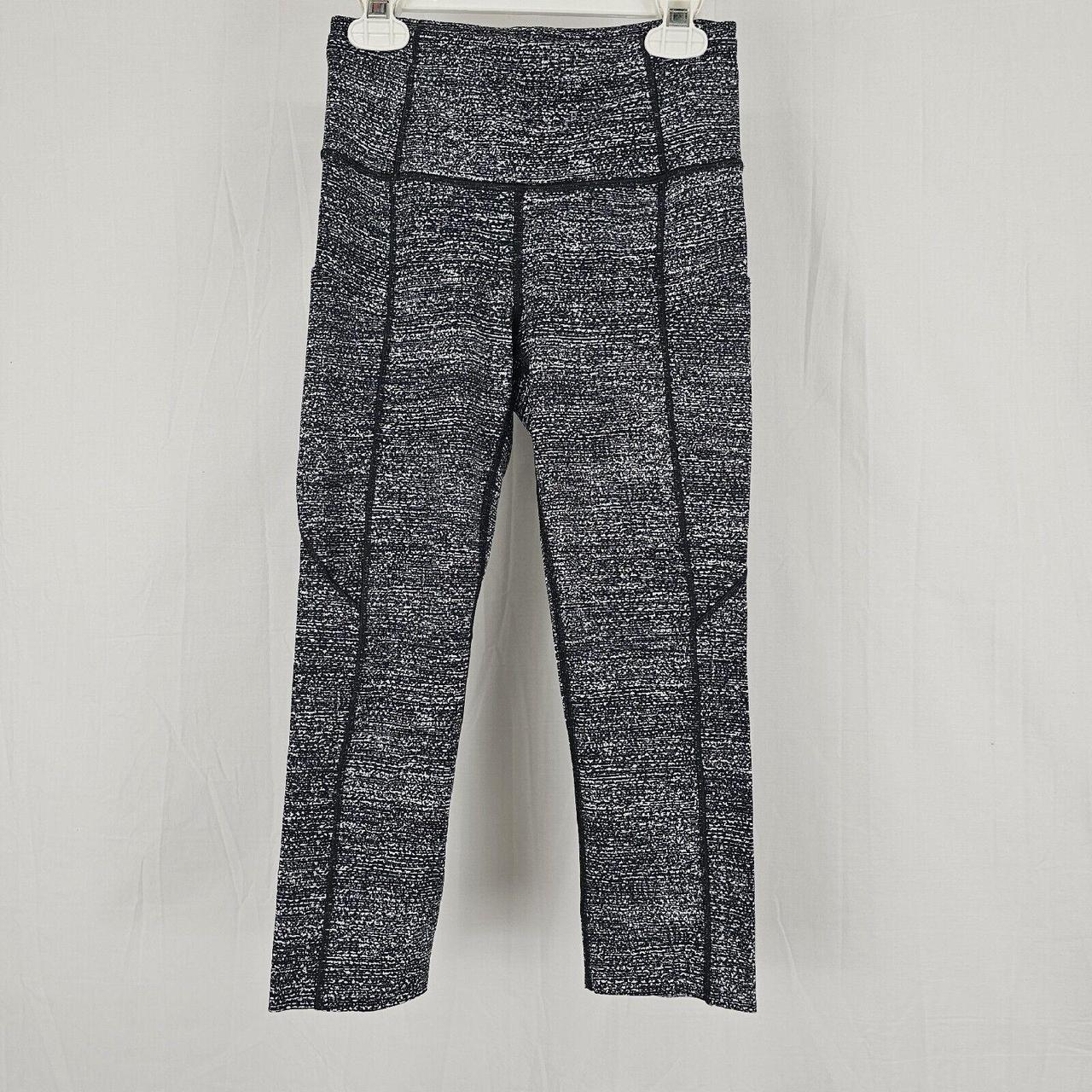 Lululemon Fast Free Crop II (Nulux 19) Soundwave