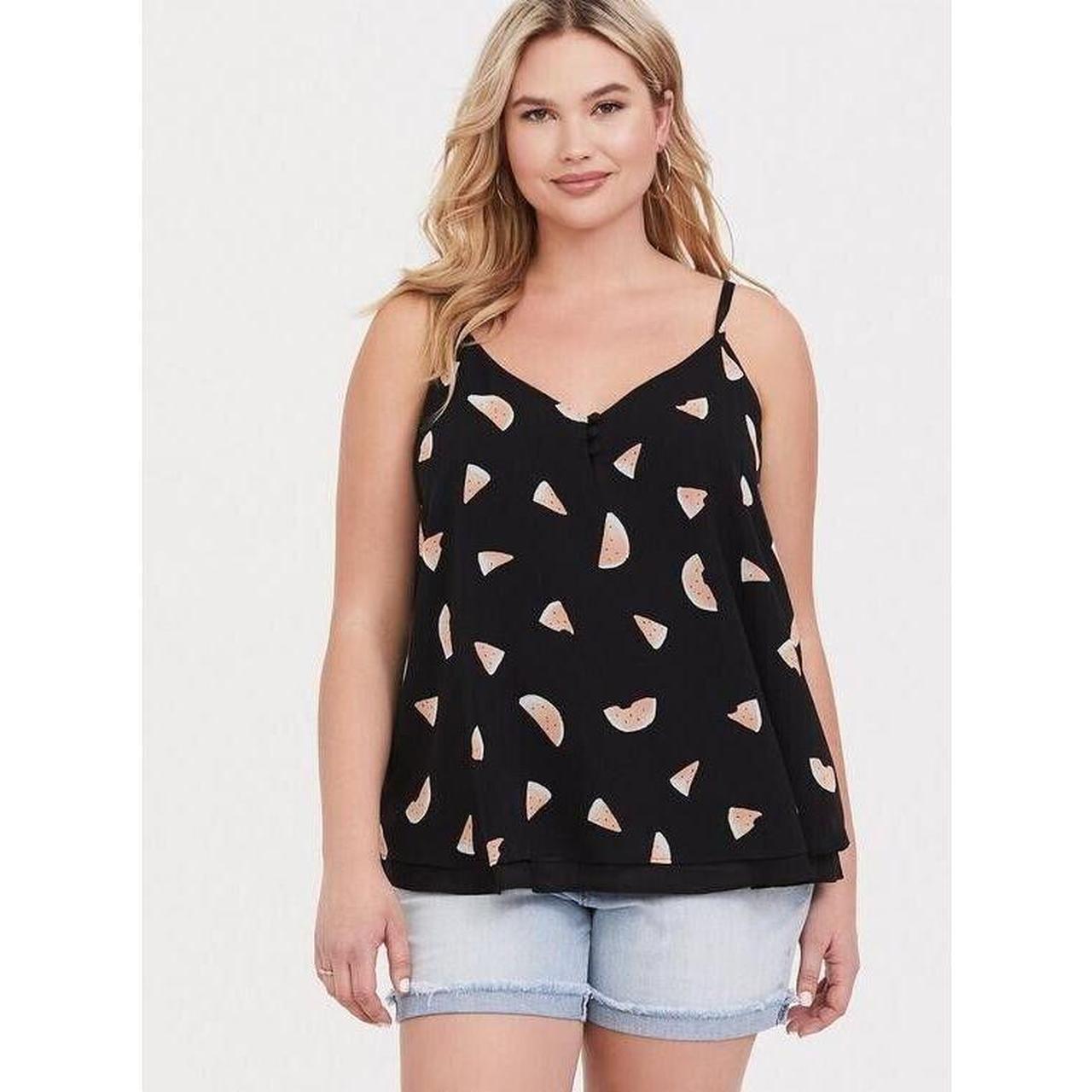 Sophie Chiffon Swing Cami  Plus size tank tops, Top outfits, Plus size