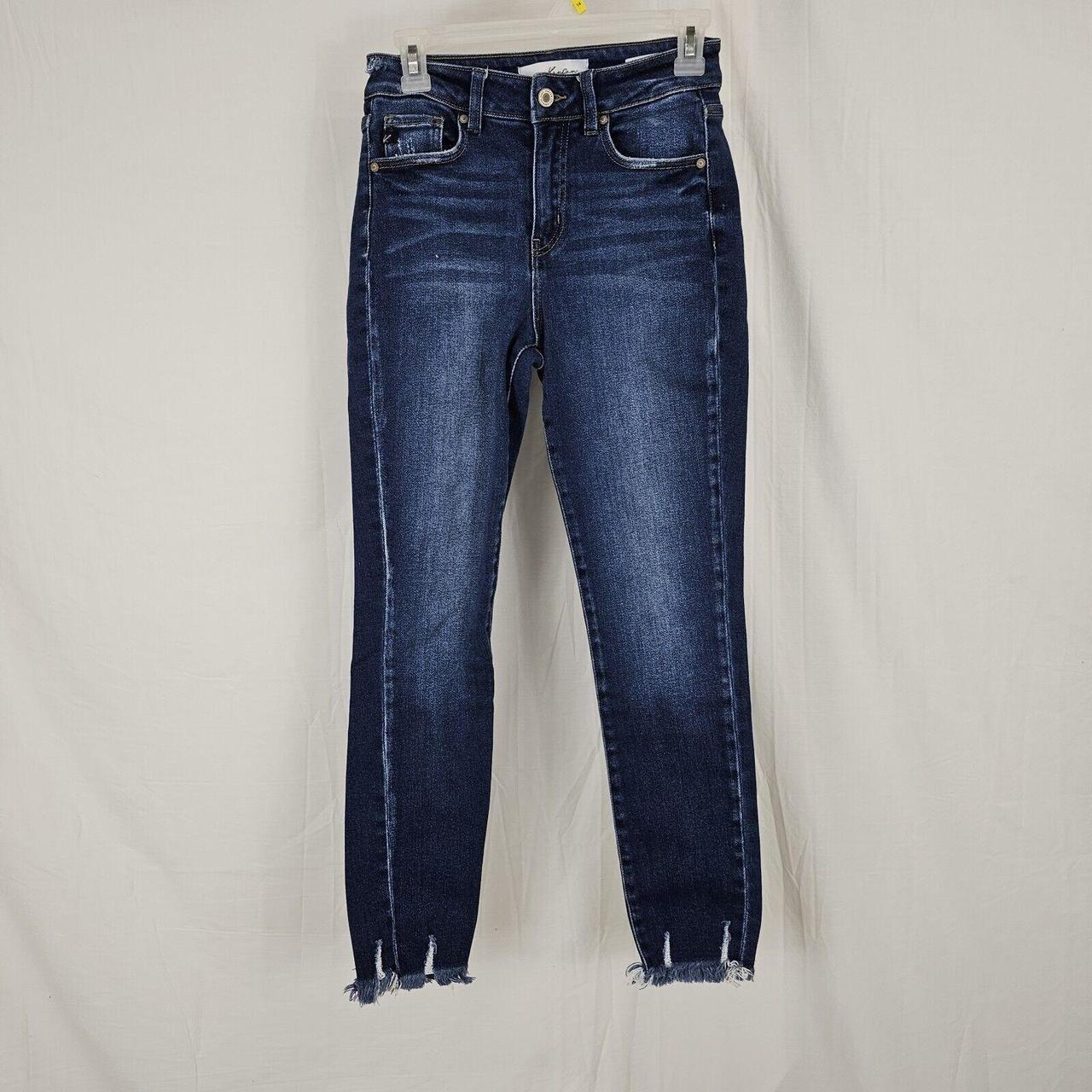 Raw Hem Kancan Skinny Jeans