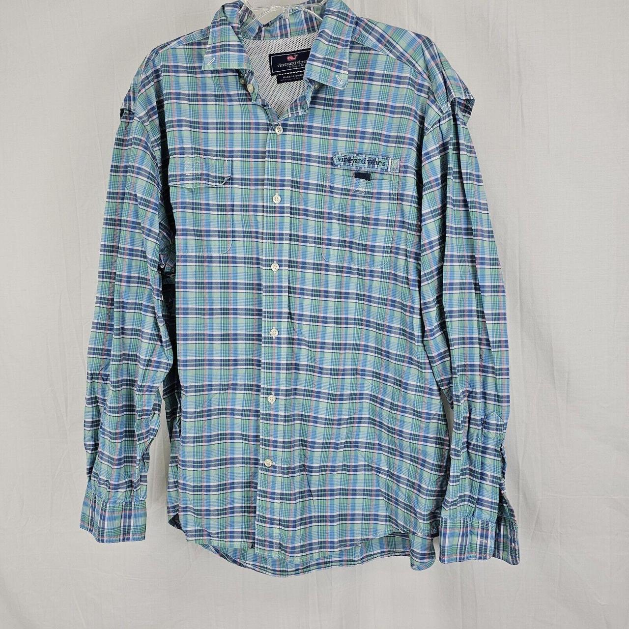 Vineyard Vines Men's Shirt - Green - XL