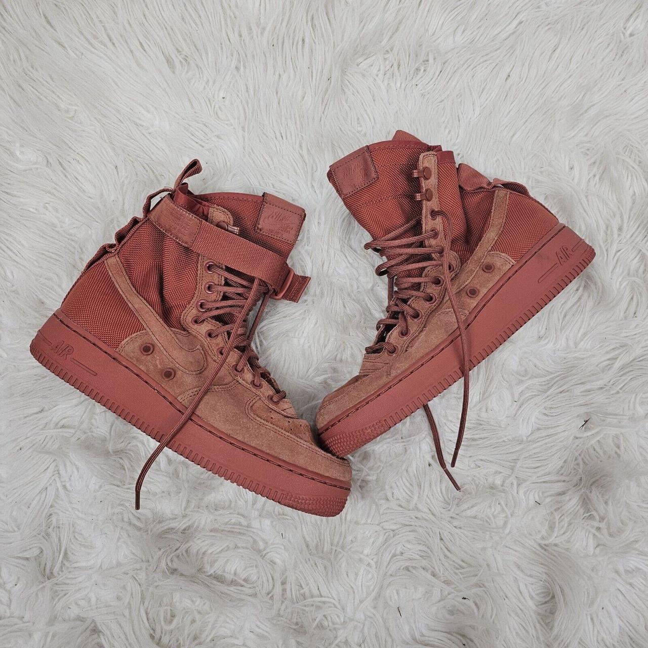 Nike sf af1 dusty peach on feet best sale