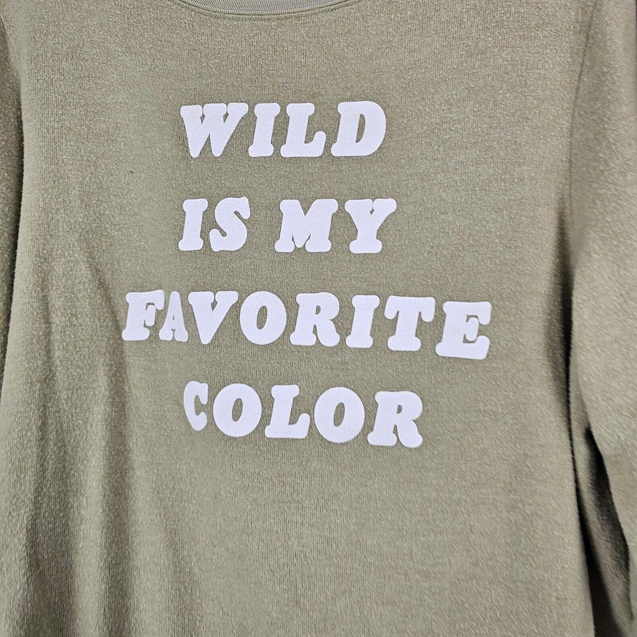 Wildfox wild is my Favorite color baggy beach jumper buy Sweater