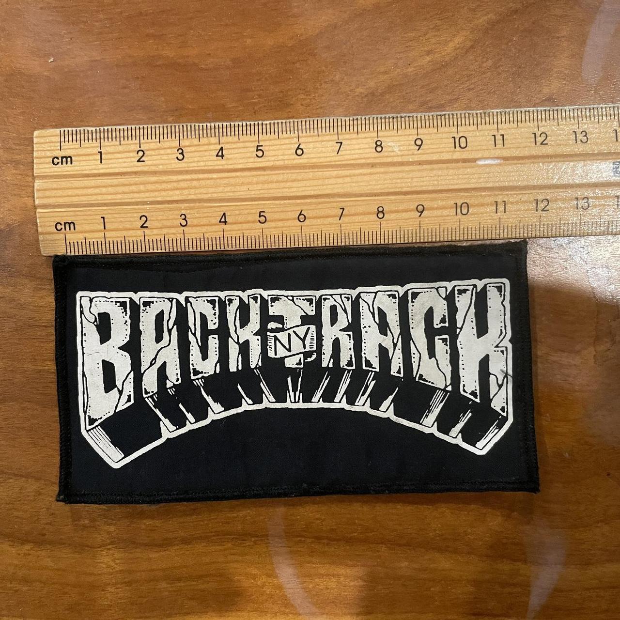 Backtrack NYHC patch Punk hardcore patch jacket - Depop