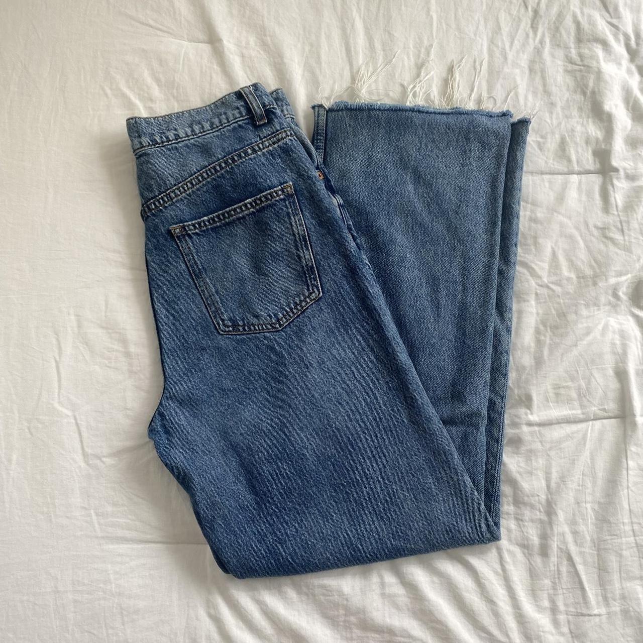 Zara 90s full length jeans. Never worn out! Super... Depop