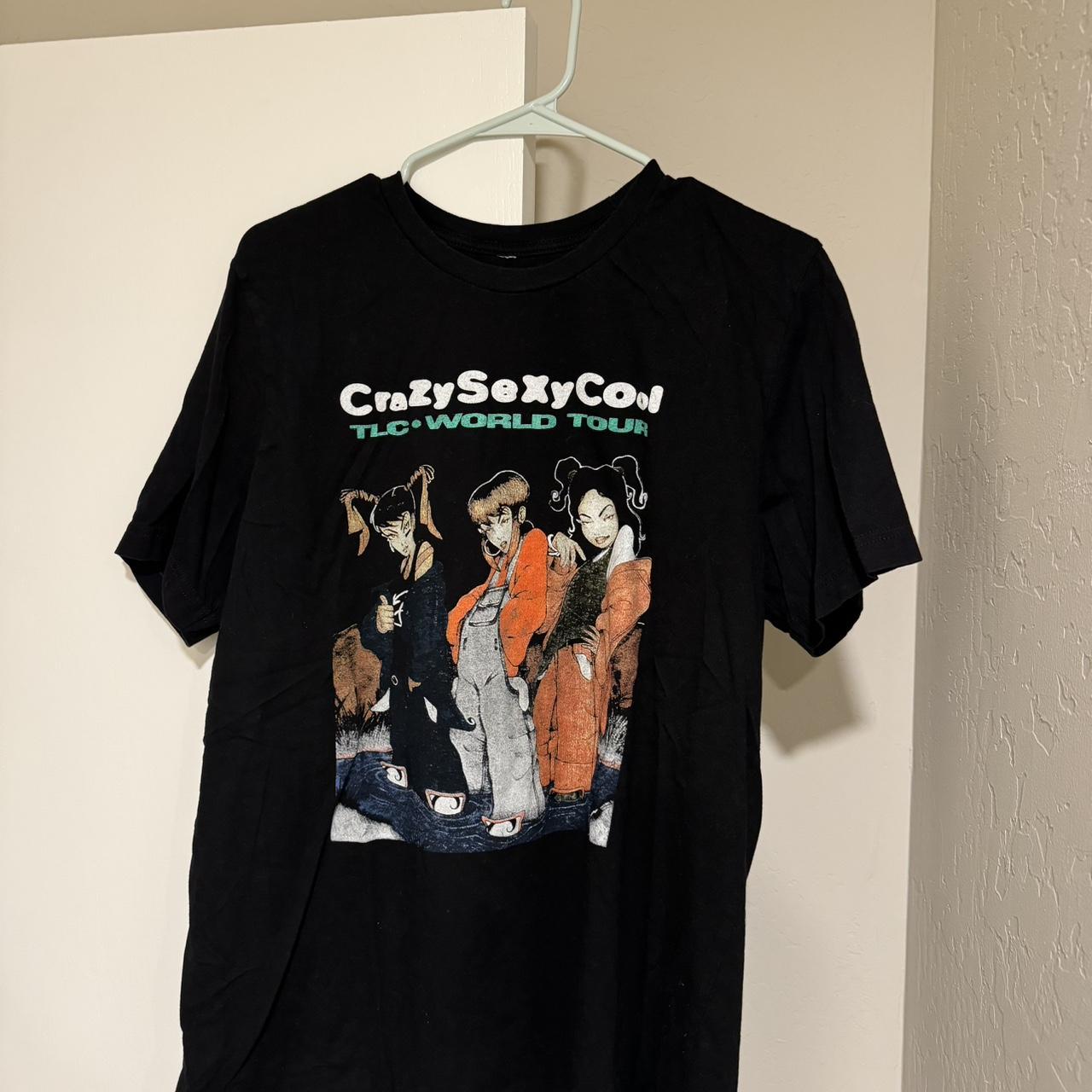 Tlc Crazy Sexy Cool World Tour T-shit -no Stains Or - Depop