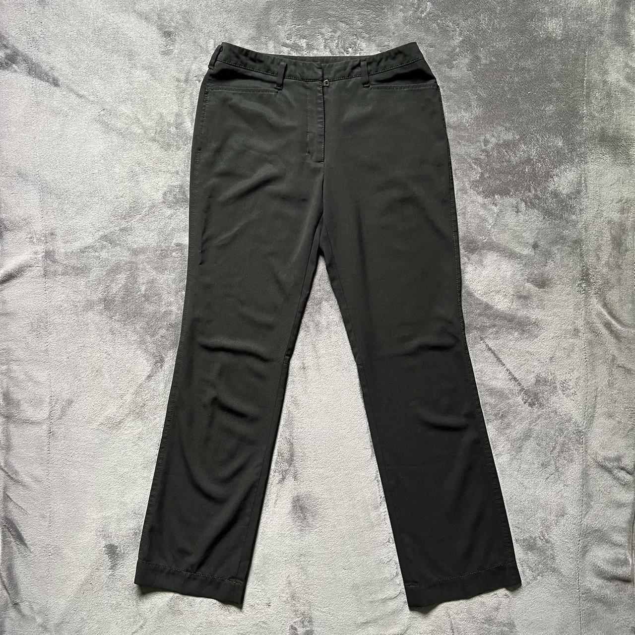 Vintage 90 s Prada Linea Rossa Trouser Pants Olive