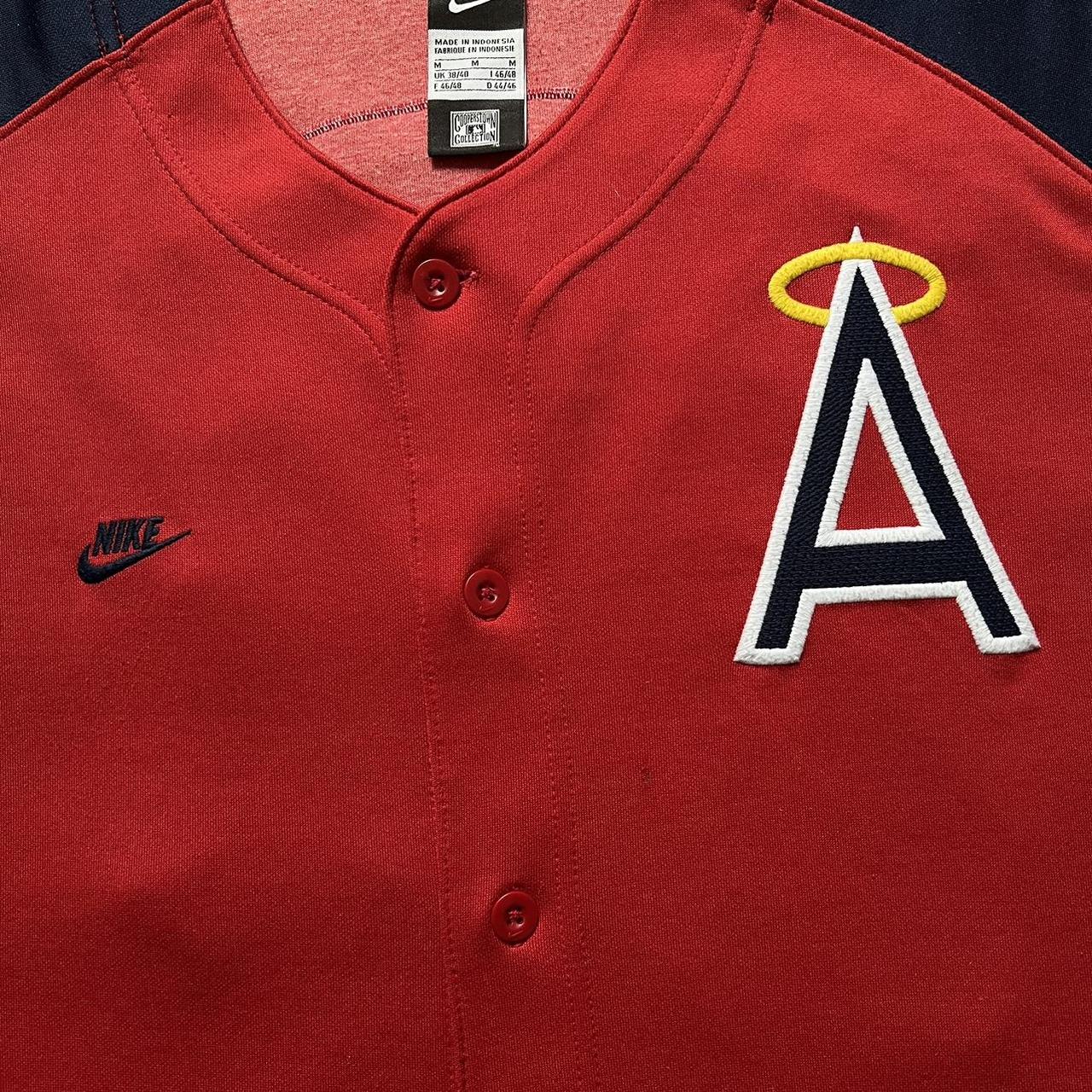 Los Angeles angels baseball t-shirt. Small stain on - Depop