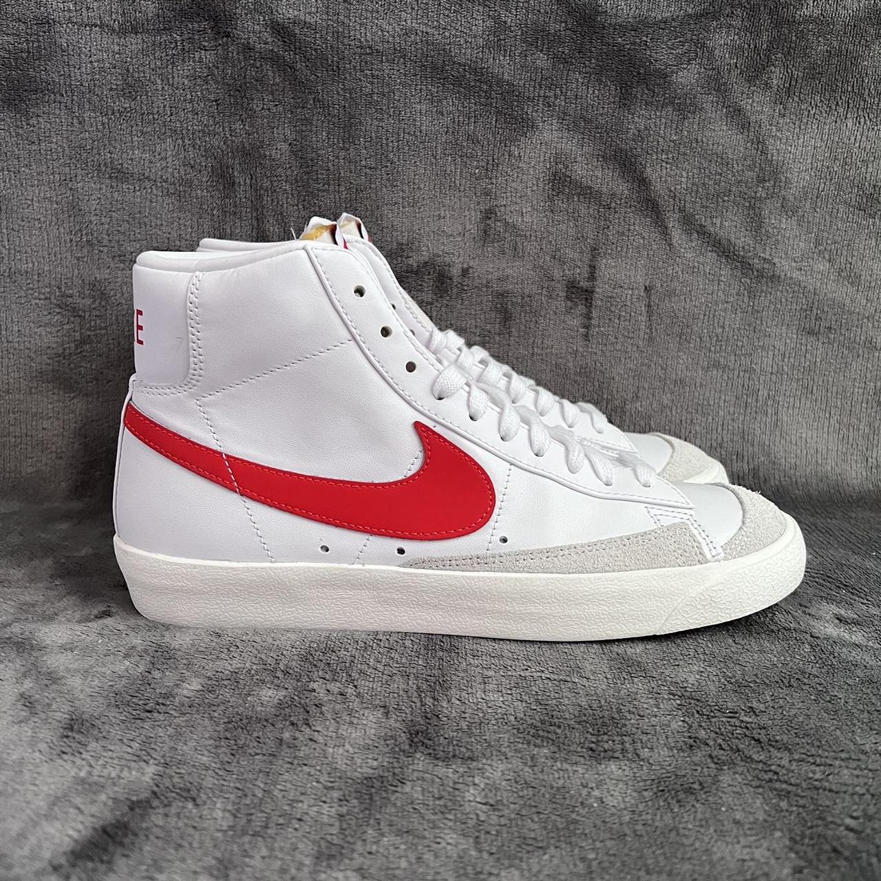 2020 Nike WMNS Blazer '77 Vintage Mid - Habanero Red... - Depop