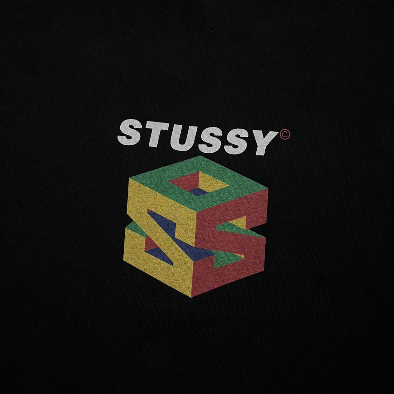 Stussy S64 Pigment Dyed Tee - Black Size L-XL New... - Depop