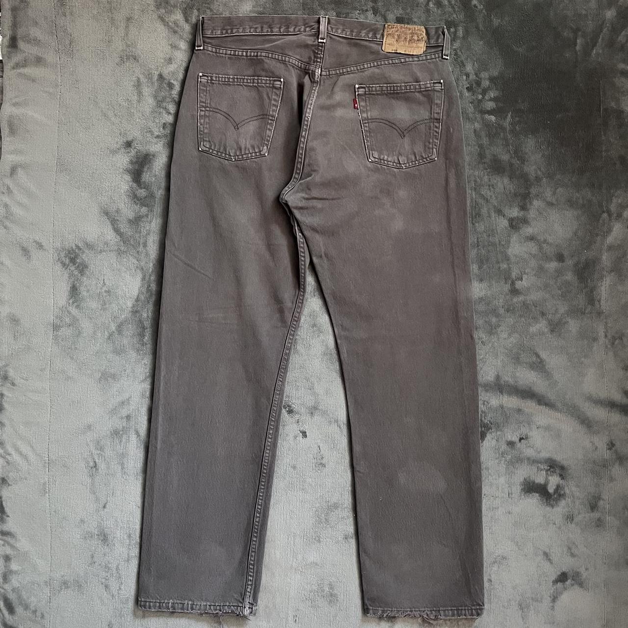 Vintage Brown 501 Levis Jeans - Depop