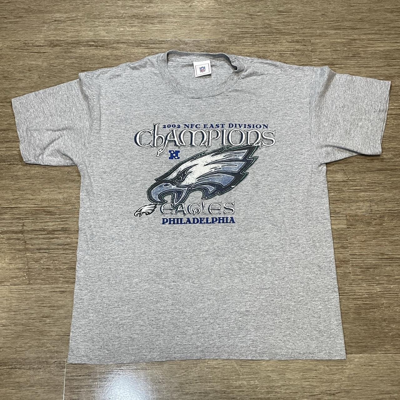 Vintage 2002 Philadelphia Eagles NFC East Champions 29 Inch 