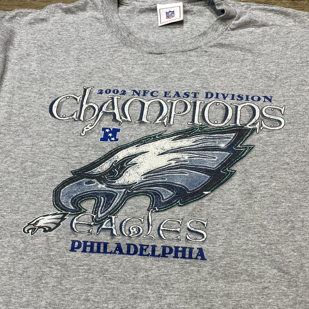 Vintage 2002 Philadelphia Eagles NFC East Champions 29 Inch 